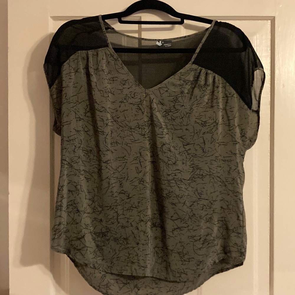 Silk Sparkle and Fade top